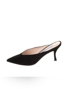 Stuart Weitzman Suede Mules size 7